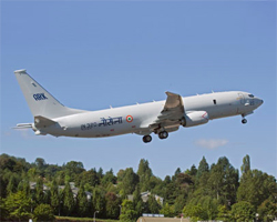 Indian Navy-Bound Boeing P-8I Successfully Makes First Flight